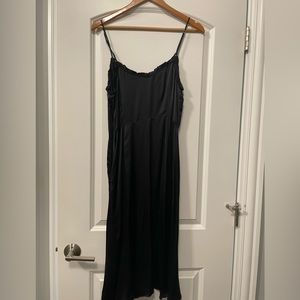 Aritzia Wilfred Silk Midi Dress